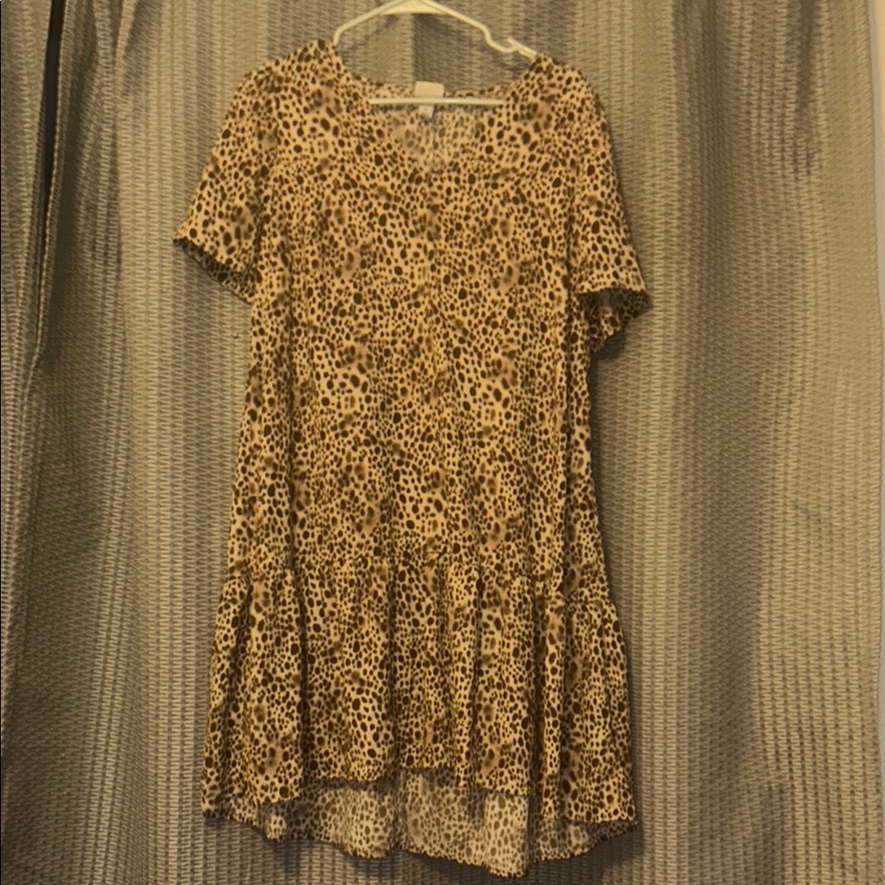 Woman’s short sleeved dress